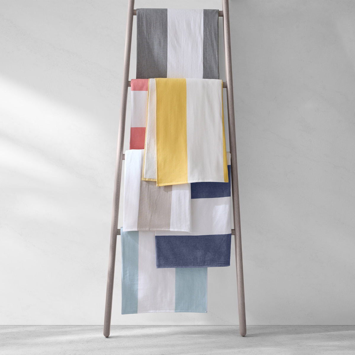 Block Stripe Fouta Beach Towels