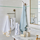 Chairish Scalloped Bath Towels