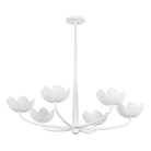 Arcata Chandelier, Gesso White - Starboard Lane