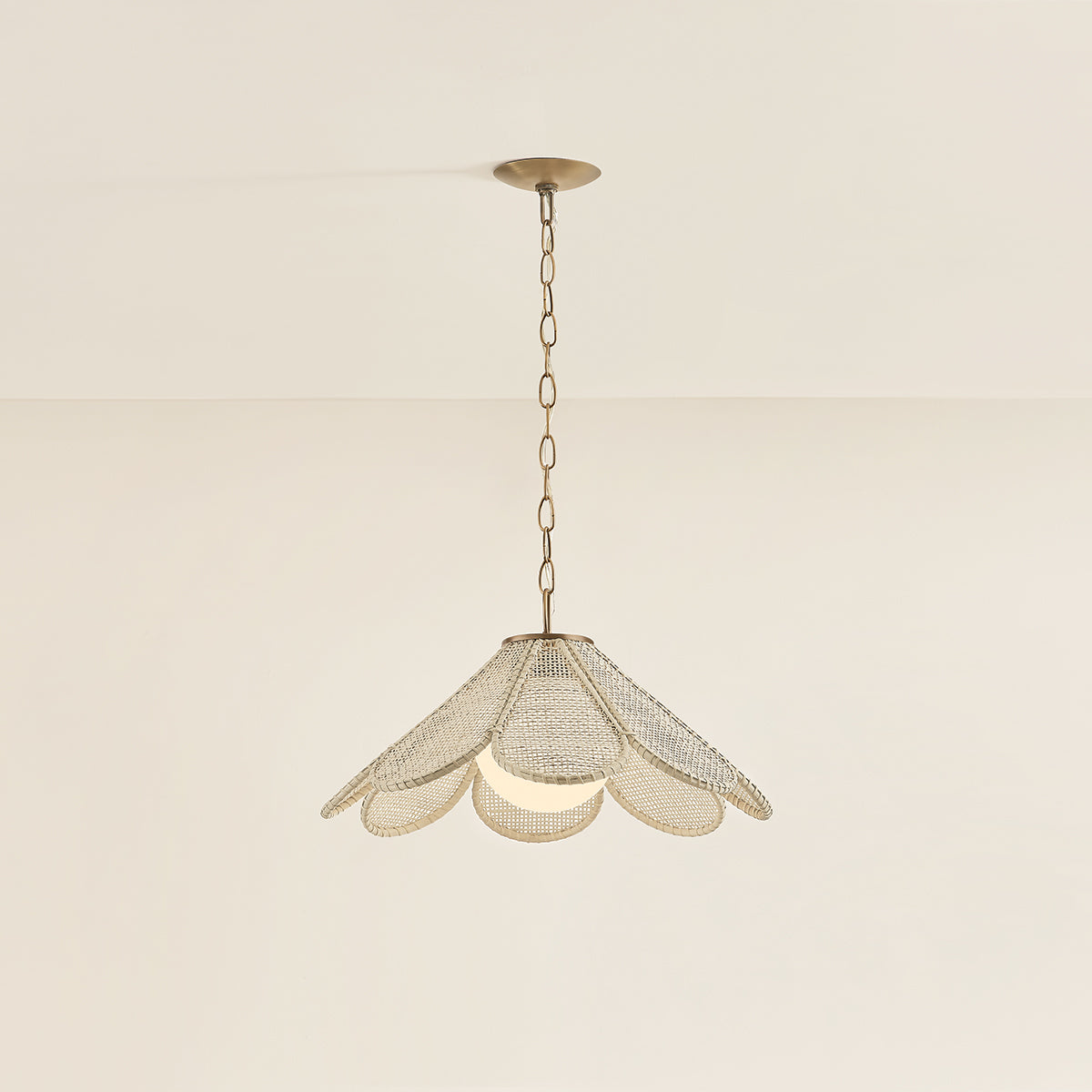 Petal Pendant, Small, styled view - Starboard Lane