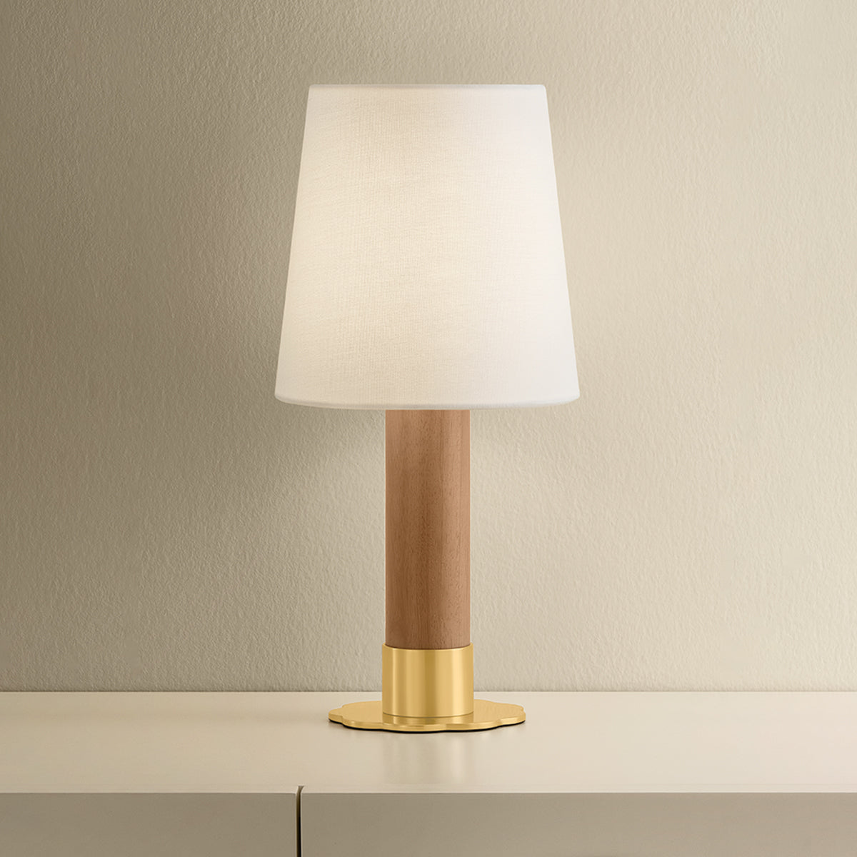Meadowbrook Rechargeable Table Lamp, styled view - Starboard Lane