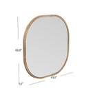Richards Wall Mirror, dimensions - Starboard Lane
