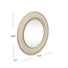 Biedel Wall Mirror, dimensions - Starboard Lane