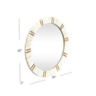 Clever Wall Mirror, dimensions - Starboard Lane