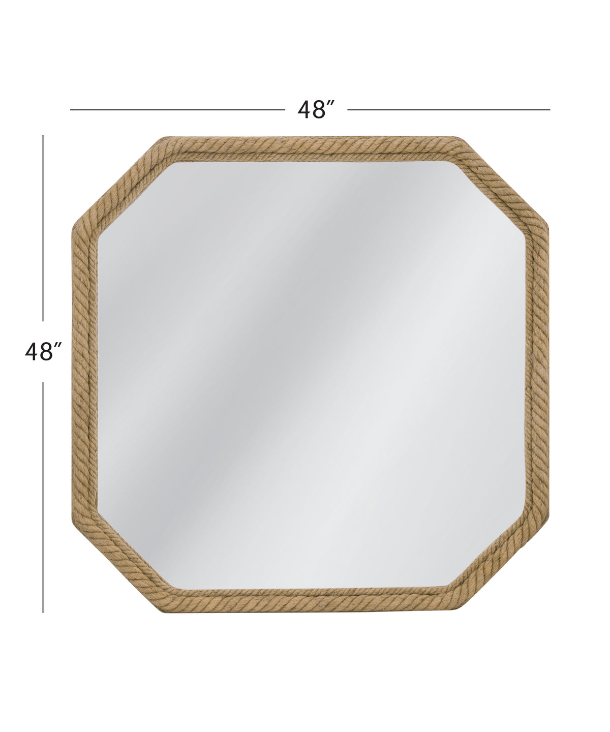 Endora Wall Mirror, dimensions - Starboard Lane