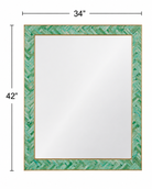 Julianne Wall Mirror, dimensions - Starboard Lane