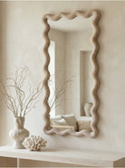 Sonoma Large Wall Mirror, styled in a room - Starboard Lane