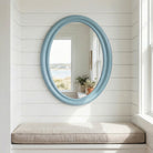 Nobreck Wall Mirror, styled in a room - Starboard Lane