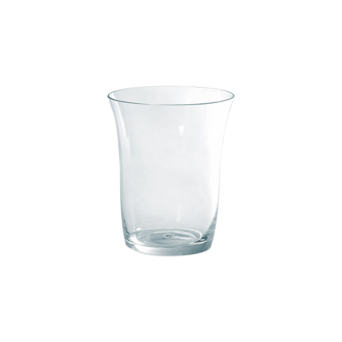Puccinelli Double Old Fashioned, classic clear mouthblown glass