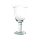 Puccinelli Wine Glass, classic clear mouthblown glass