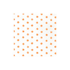 Papersoft Dot Orange Dinner Napkins, orange painted dots