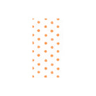 Papersoft Dot Orange Guest Towels, orange painted dots