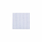 Papersoft Capri Blue Cocktail Napkins, blue and white stripes