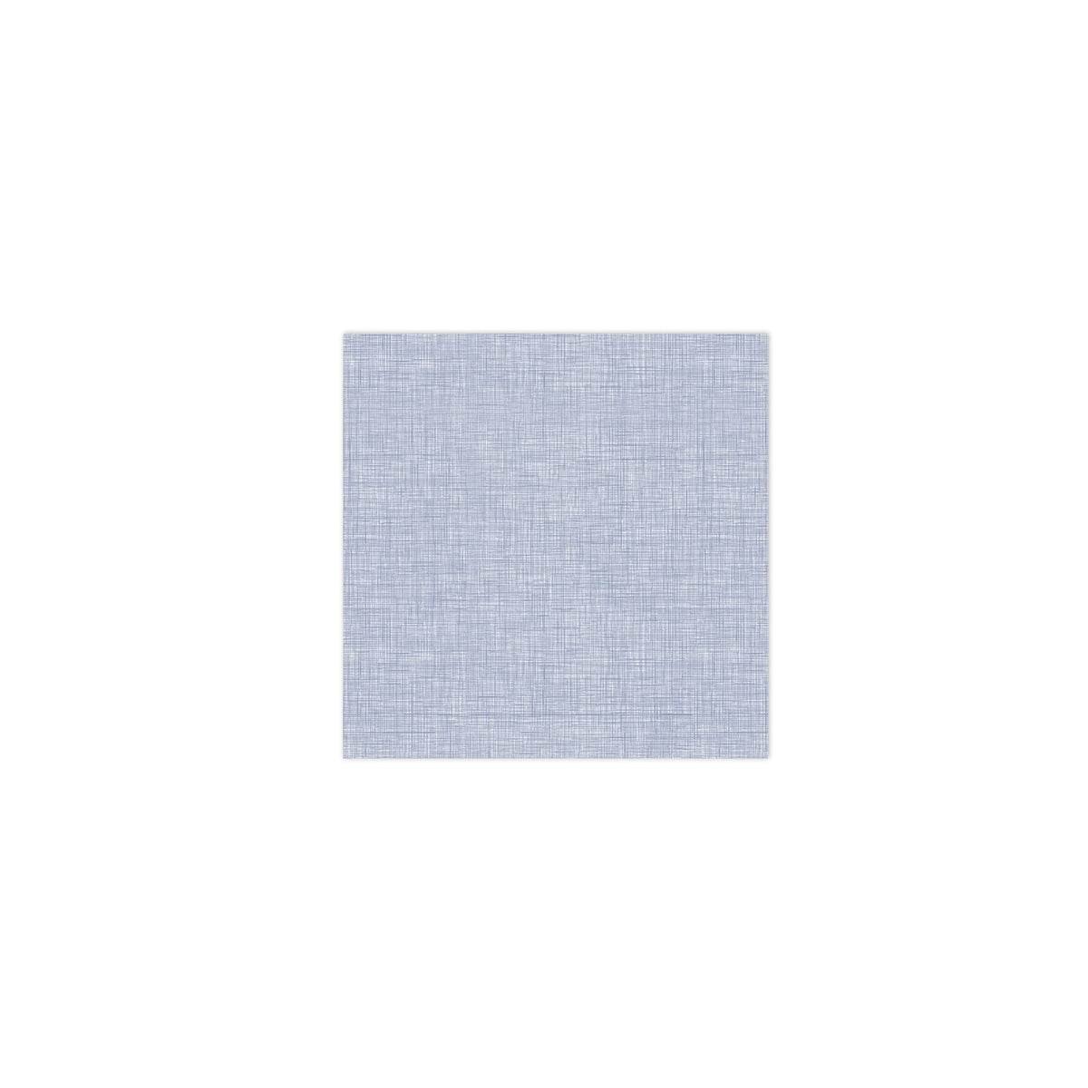 Papersoft Easy Blue Cocktail Napkins, blue linen-look texture