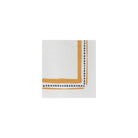 Papersoft Campagna Orange Cocktail Napkins, painterly orange border with dots