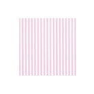 Papersoft Capri Pink Dinner Napkins, pink and white stripes