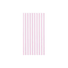 Papersoft Capri Pink Guest Towels, pink and white stripes