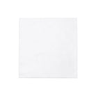 Papersoft Bianco Solid Dinner Napkins, solid white