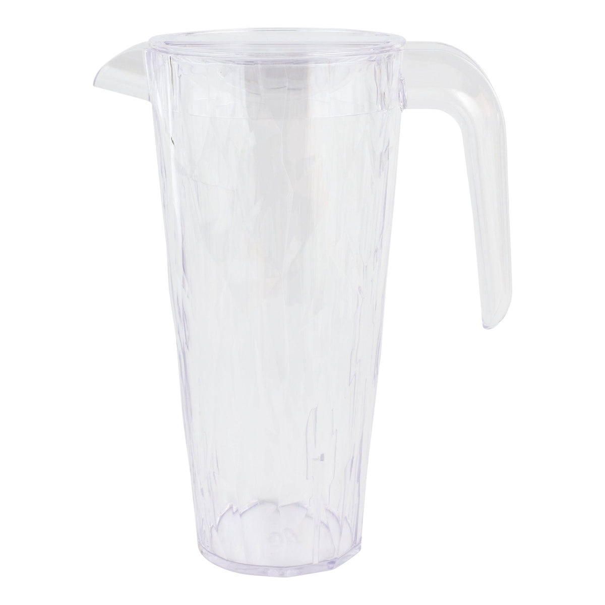 Superglass Pitcher, shatterproof polycarbonate that looks like glass