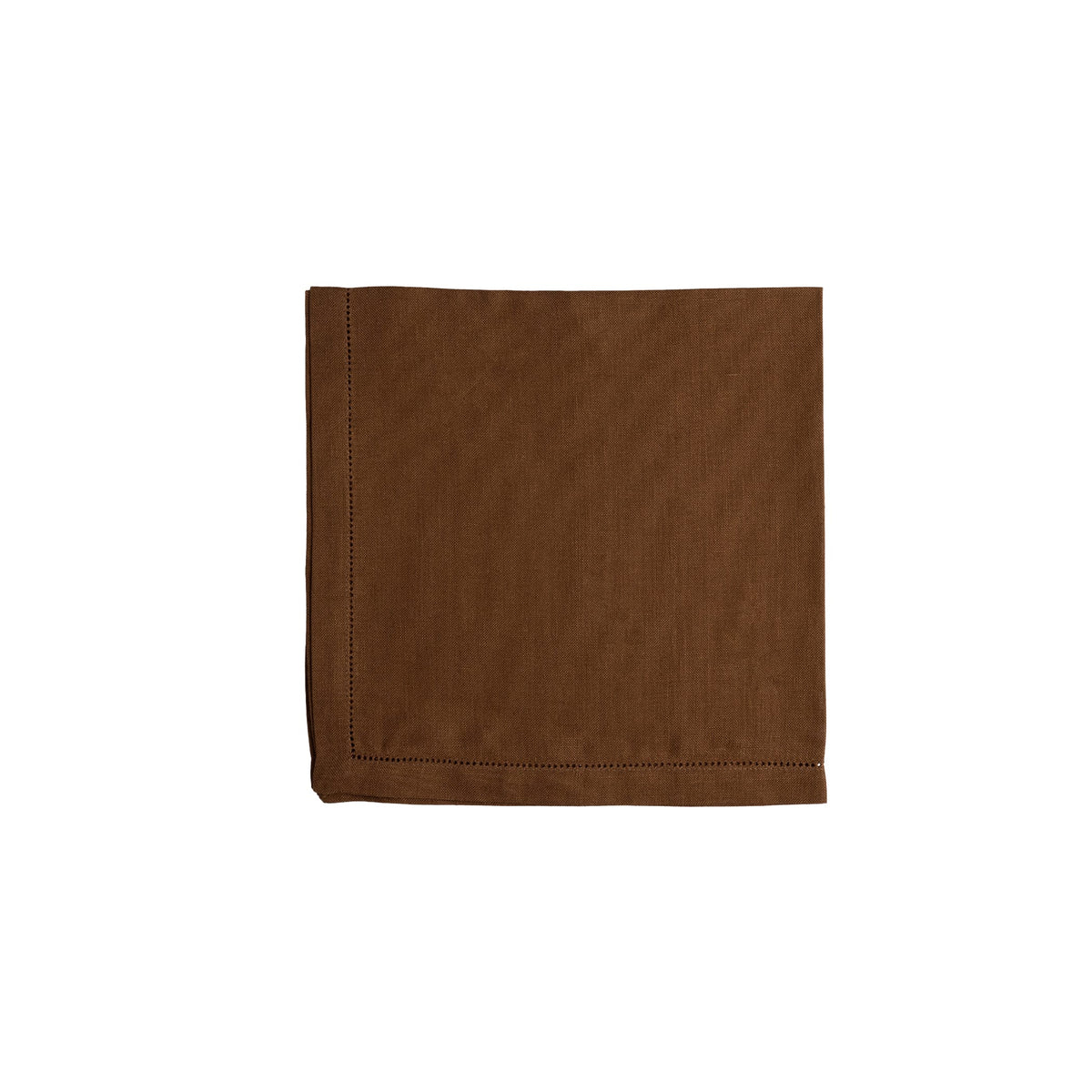 Tessuti Chocolate Brown Napkins - Set of 4, linen