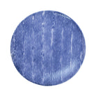 Santorini Stripe Dinner Plate, hand-painted fine, painterly blue stripes