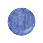 Santorini Stripe Salad Plate, hand-painted fine, painterly blue stripes