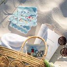 Day at the Beach Cocktail Napkin, Set of 4 - Starboard Lane