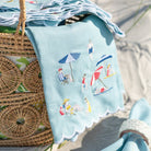 Day at the Beach Tea Towel, Set of 2 - Starboard Lane