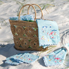Day at the Beach Tea Towel, Set of 2 - Starboard Lane