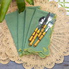 Peacock Raffia Placemat, Set of 4 - Starboard Lane