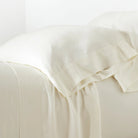 Silken Solid Sheet Set, Ivory - Starboard Lane