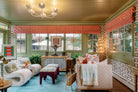 Arcata Chandelier, styled in a room - Starboard Lane