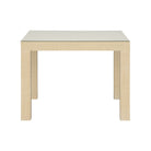 Sanibel Game Table - Natural, front view - Starboard Lane