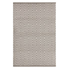 Diamond Indoor/Outdoor Rug, Fieldstone/Ivory - Starboard Lane