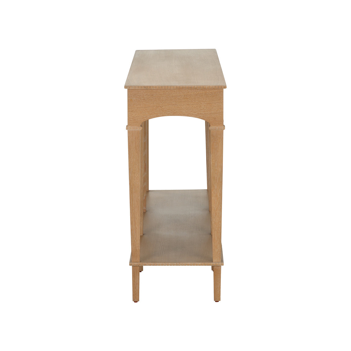 Oslo Console - Oak, side view - Starboard Lane