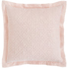Washed Linen Quilted Sham, Slipper Pink - Starboard Lane