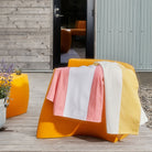 Block Stripe Fouta Beach Towels