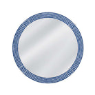 Blue Circle Wall Mirror - Starboard Lane