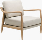 Gaviota Lounge Chair, angled view - Starboard Lane