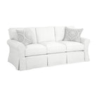 Caneel 3-Seat Queen Sleeper, Harbor Canvas – Sail White - Starboard Lane