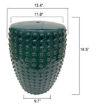 Camdale Garden Stool, dimensions - Starboard Lane