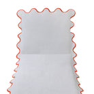 Chairish Scalloped Lounge Chair Covers