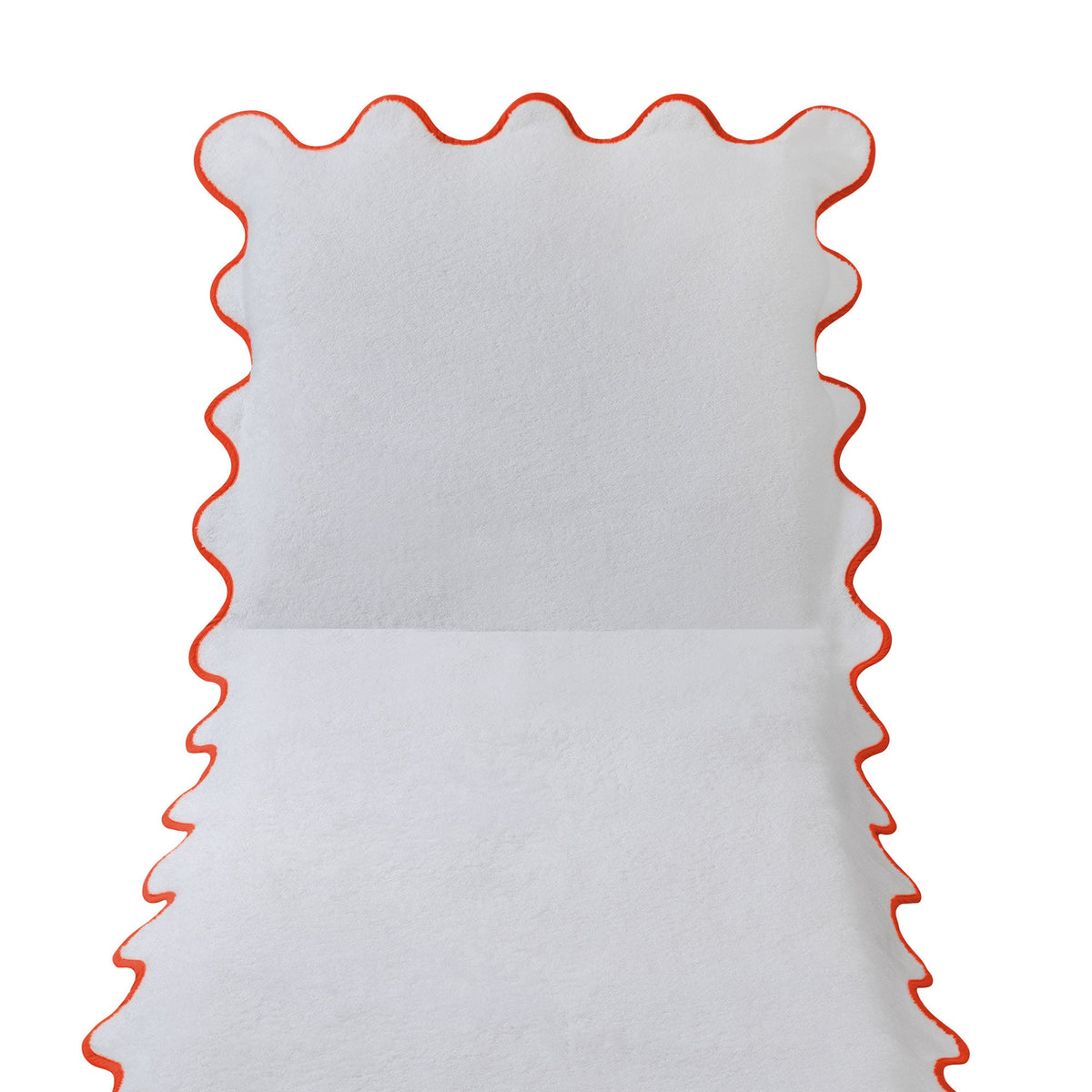 Chairish Scalloped Lounge Chair Covers