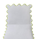 Chairish Scalloped Lounge Chair Covers