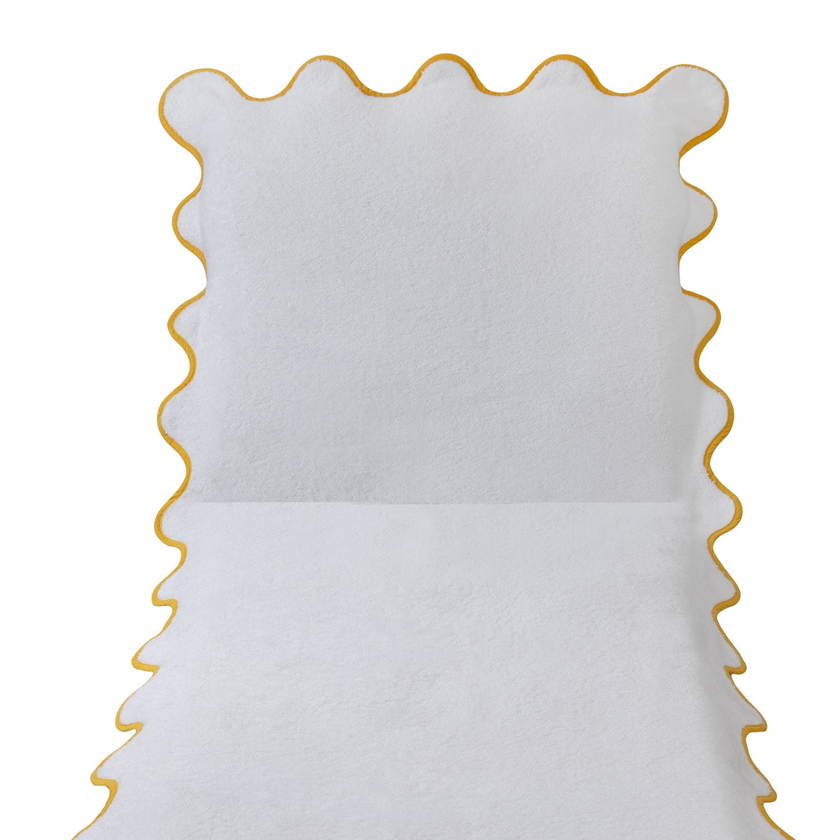 Chairish Scalloped Lounge Chair Covers