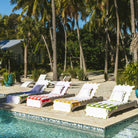 Chairish Scalloped Lounge Chair Covers
