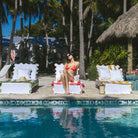 Chairish Scalloped Lounge Chair Covers