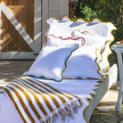 Chairish Scalloped Outdoor Pillows