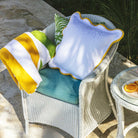 Chairish Scalloped Outdoor Pillows