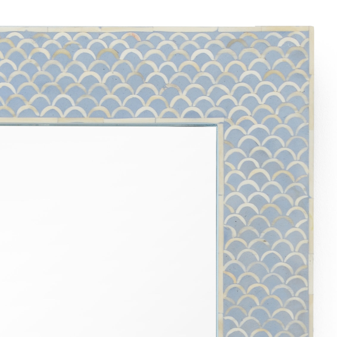 Elgon Mirror - Blue, front view - Starboard Lane